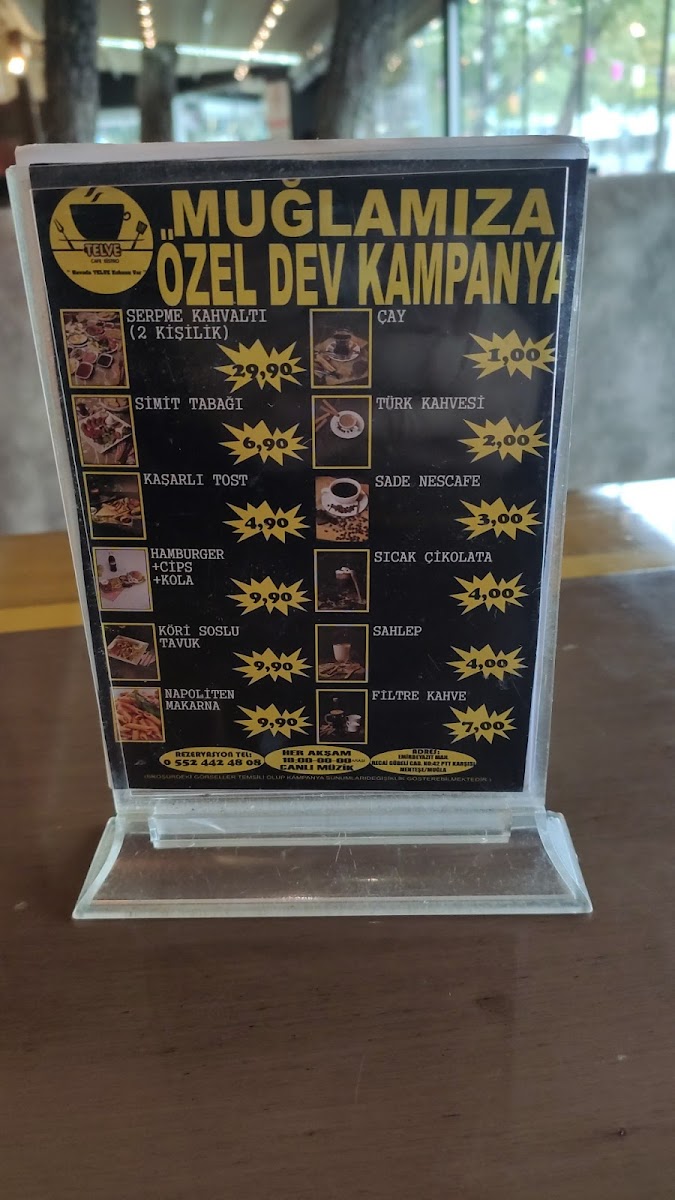 Menu Üçgen Kafe-2